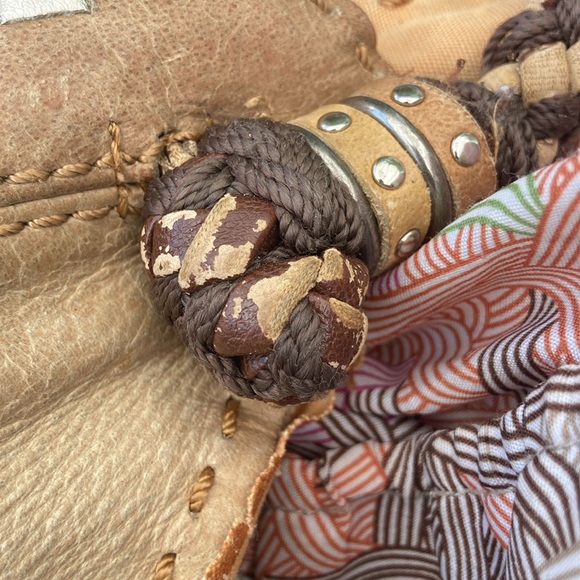 The Sak Tan Leather Hobo Handbag - Picture 11 of 11